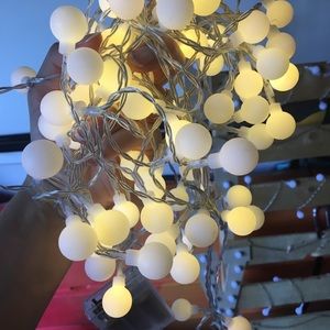 Globe lights x3 battery operated